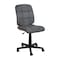 Flash Furniture Mid-Back Gray Quilted Vinyl Swivel Task Office Chair GO-1691-1-GY-GG - alternate 5